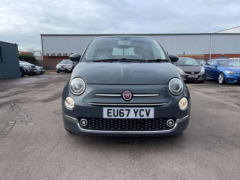 Used Fiat 500 Lounge 69 HP (50 kW) 2017 Grey Hatchback