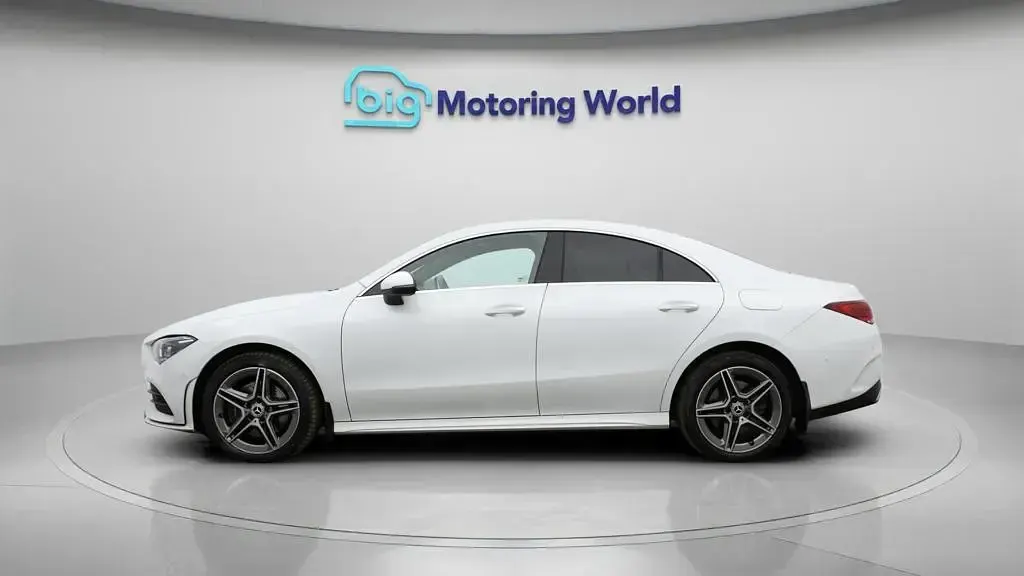 Used Mercedes CLA250e AMG line 2022 White Coupe