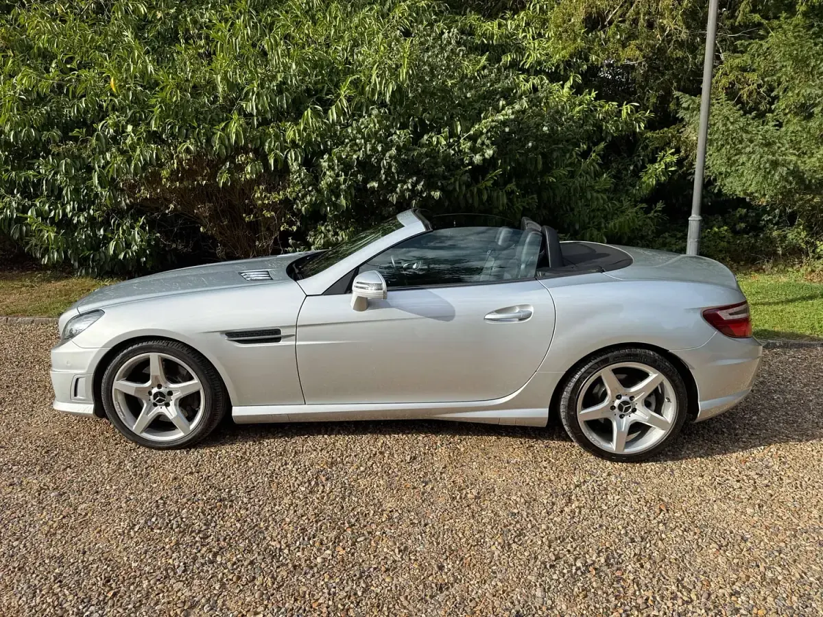 Used Mercedes SLK350 AMG 2014 Silver Cabriolet