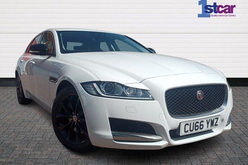 White Used 2016 Jaguar XF Prestige Sedan | £9,389 (Good price) - Image 1/1