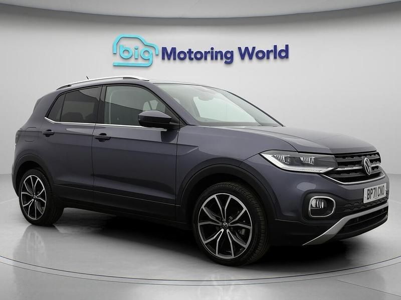Grey Used 2022 VW T-Cross SEL SUV | £17,700 (Good price) - Image 1/4