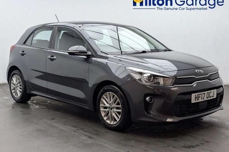 Used Kia Rio 83 HP (61 kW) 2017 Grey Hatchback