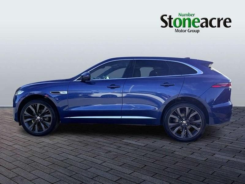 Used Jaguar F-Pace R-Dynamic 250 HP (183 kW) 2021 Blue SUV