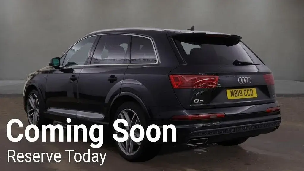 Used Audi Q7 S-Line 286 HP (210 kW) 2019 Black SUV