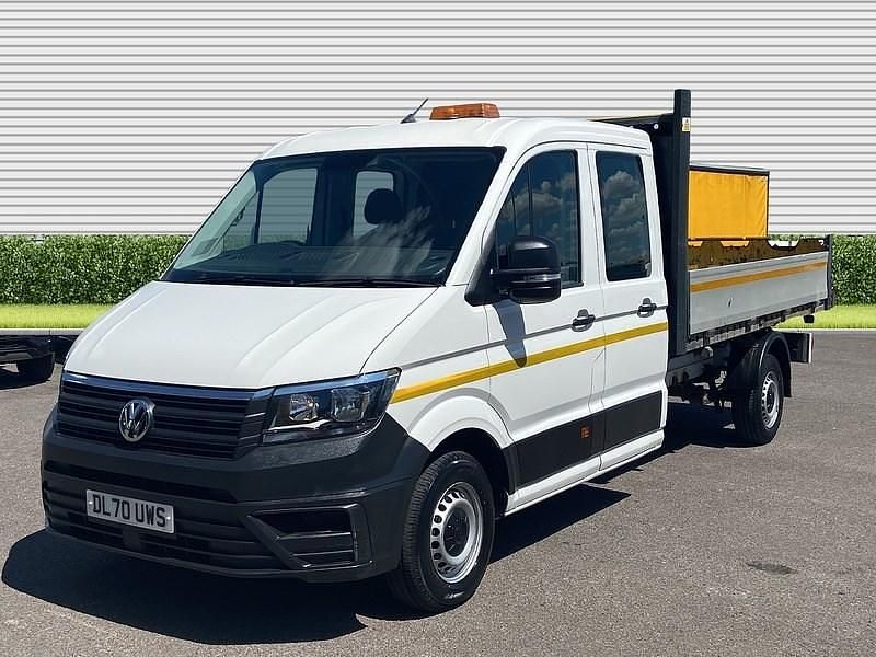 White Used 2020 VW Crafter Startline Van | £14,995 (Good price) - Image 1/4