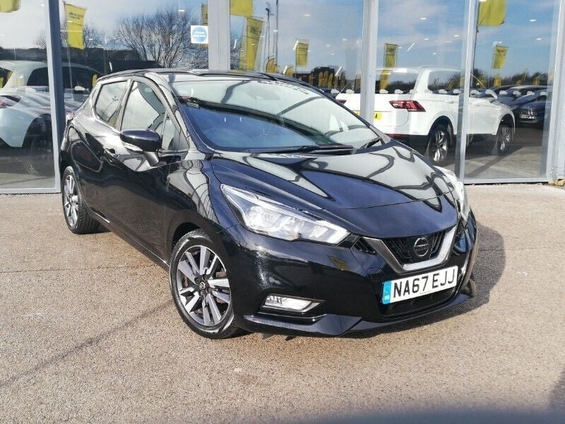 Black Used 2017 Nissan Micra Acenta Hatchback | £6,998 (Fair price) - Image 1/4