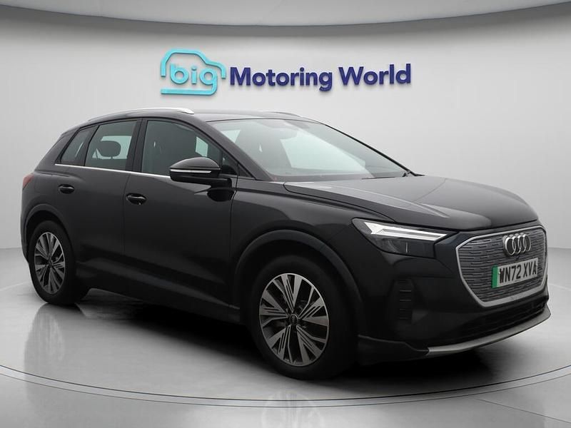 Black Used 2022 Audi Q4 e-tron Sport SUV | £25,000 - Image 1/4