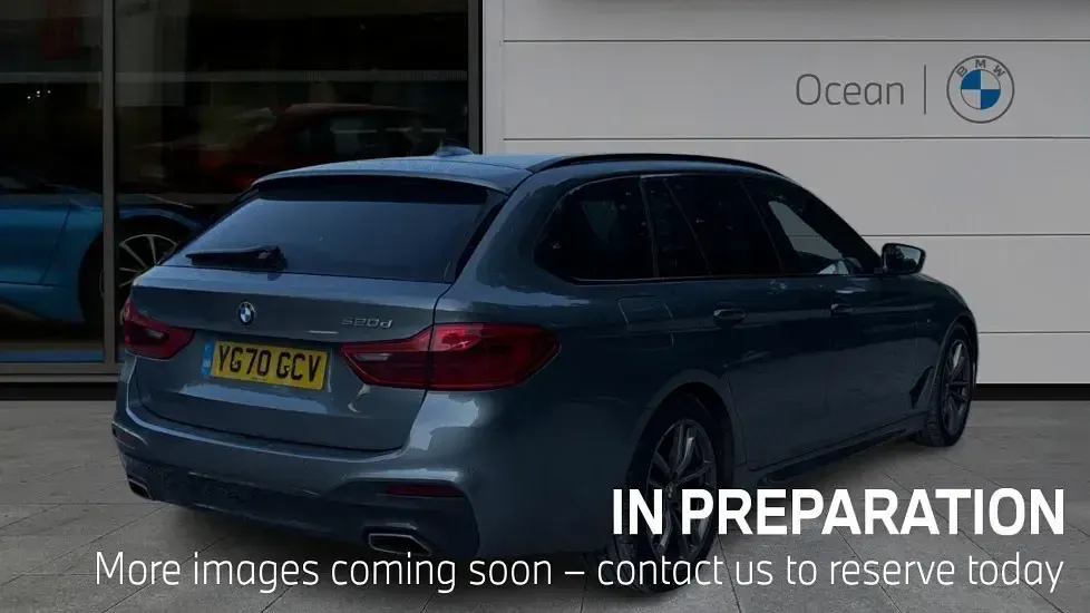 Used BMW 520 M Sport 187 HP (137 kW) 2020 Blue Estate