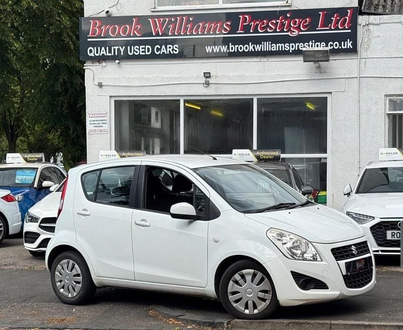 White Used 2014 Suzuki Splash SZ3 Hatchback | £2,375 (Fair price) - Image 1/4