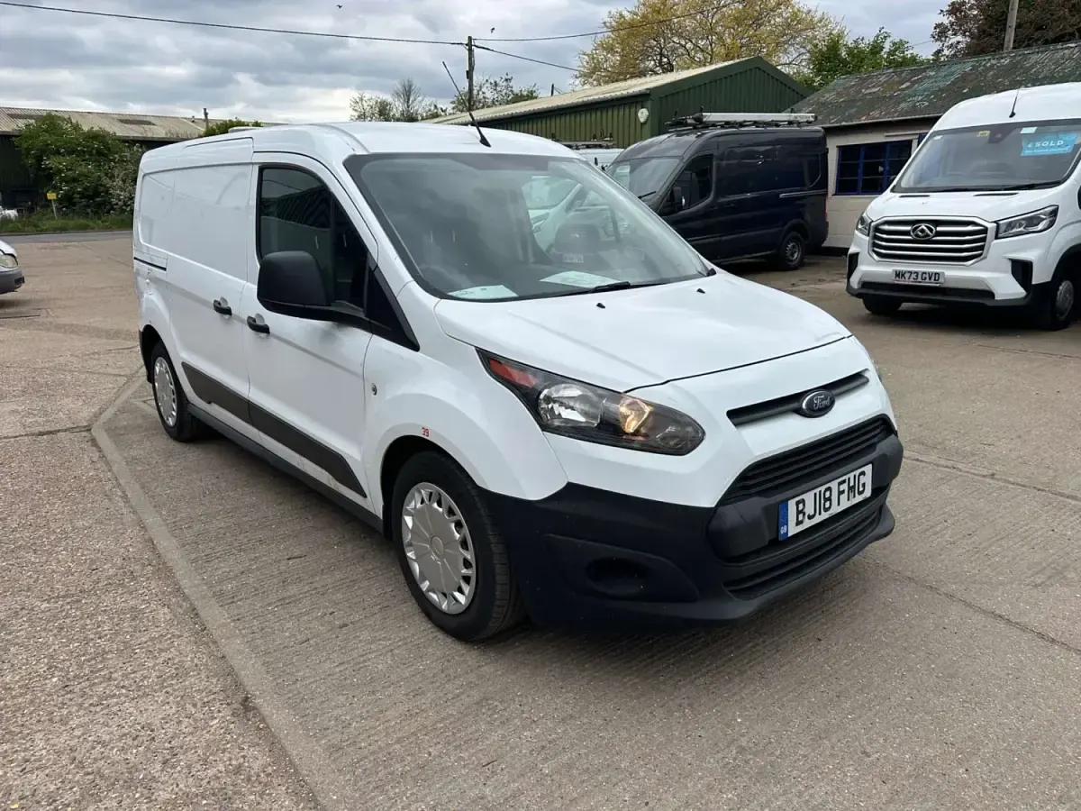 Second-hand Ford Transit Connect 100 CP (73 kW) 2018 Alb Monovolum