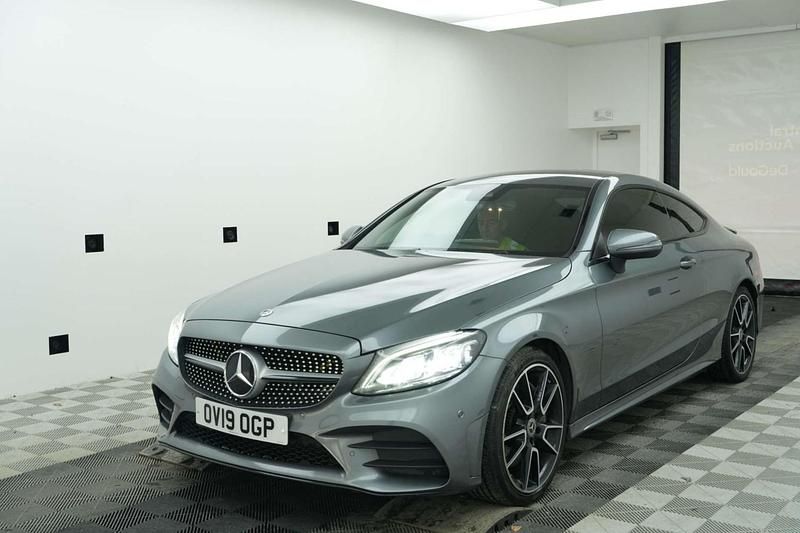 Used Mercedes C300 AMG Line Premium 2019 Grey Coupe