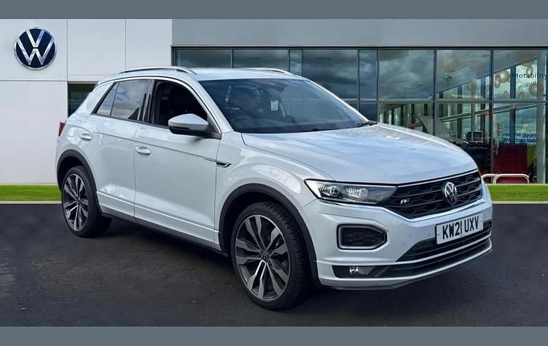 Used VW T-Roc R-line 150 HP (110 kW) 2021 Silver SUV