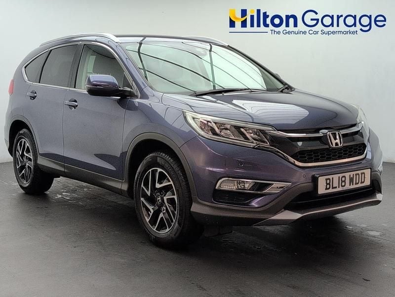 Blue Used 2018 Honda CR-V SE Plus SUV | £14,400 (Good price) - Image 1/4