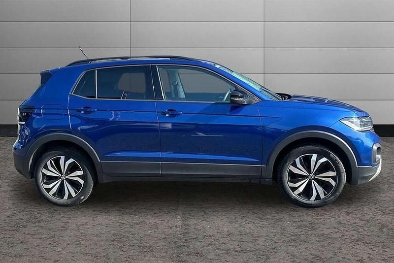 Used VW T-Cross Black Edition 110 HP (80 kW) 2023 Blue SUV