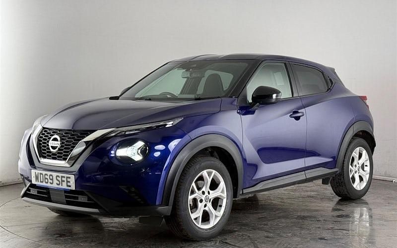 Used Nissan Juke N-Connecta 117 HP (86 kW) 2020 Blue SUV