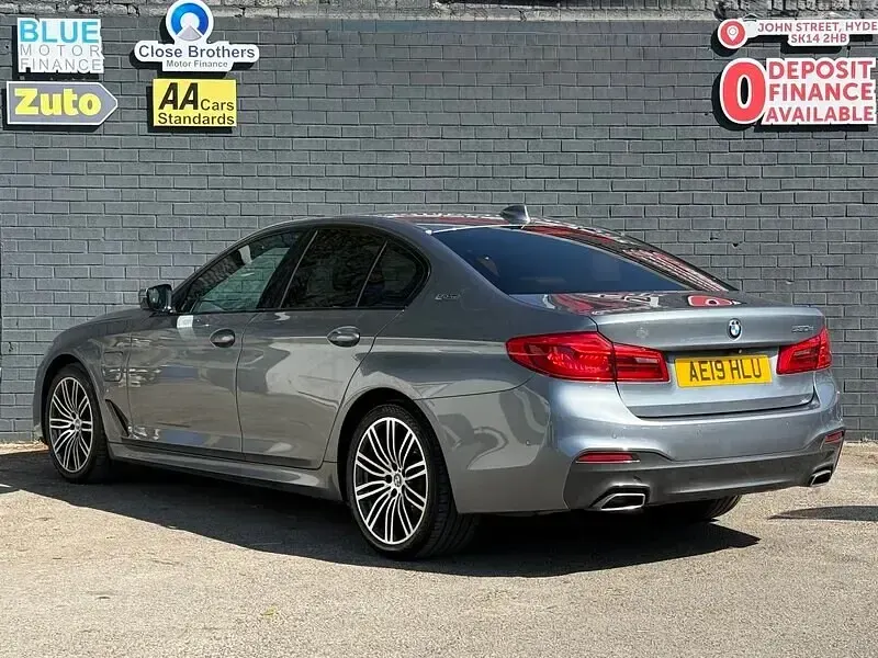 Used BMW 530e M Sport 2019 Blue Sedan