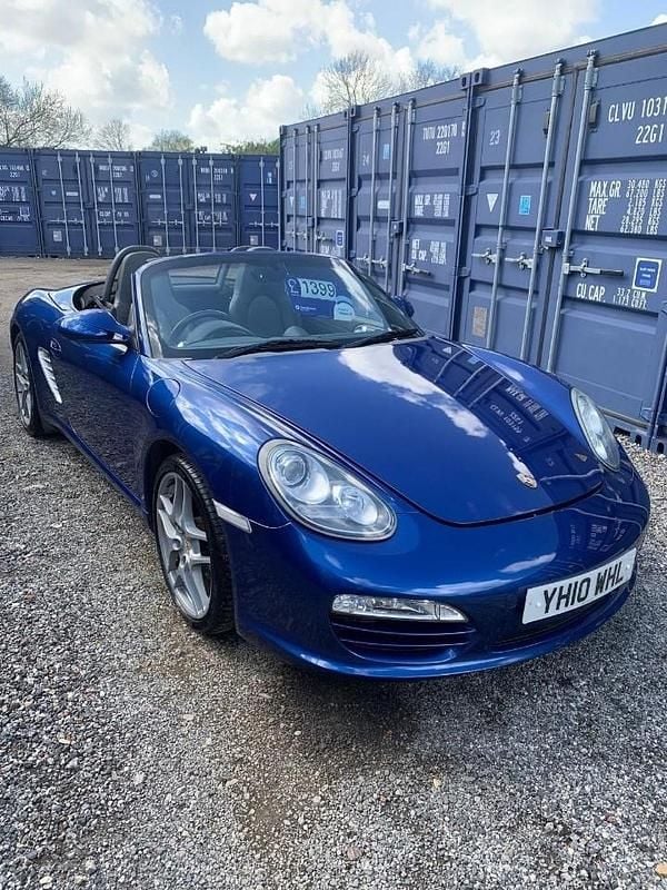Used Porsche Boxster 255 HP (187 kW) 2010 Blue Cabriolet