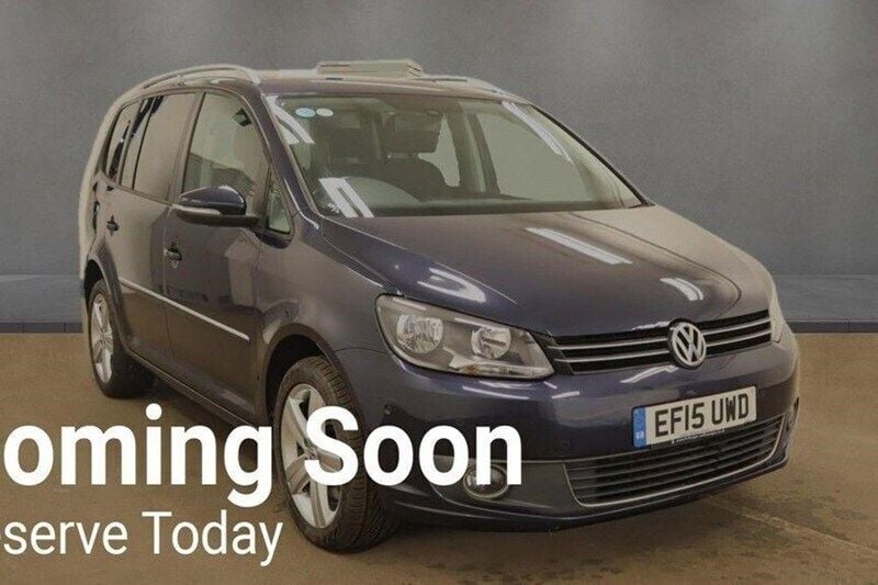 Blue Used 2015 VW Touran Sportline MPV | £9,495 - Image 1/1