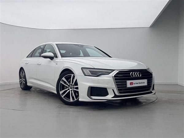 White Used 2018 Audi A6 S-Line Sedan | £19,098 (A bit pricey) - Image 1/4