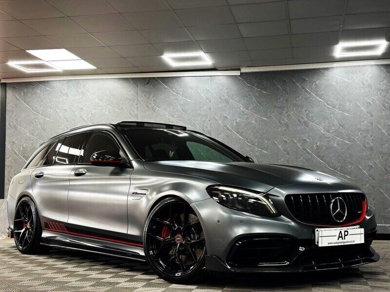 Grey Used 2020 Mercedes C63S AMG Edition 1 Estate | £49,890 - Image 1/4