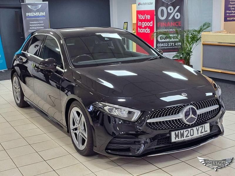 Black Used 2020 Mercedes A200 Executive Hatchback | £15,795 (Fair price) - Image 1/4