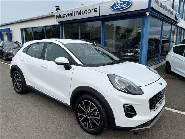 Frozen white Used 2024 Ford Puma Titanium Hatchback | £17,750 (Good price) - Image 1/1