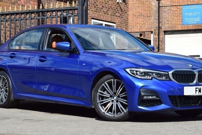 Blue Used 2021 BMW 330e M Sport Sedan | £13,450 (Fair price) - Image 1/1
