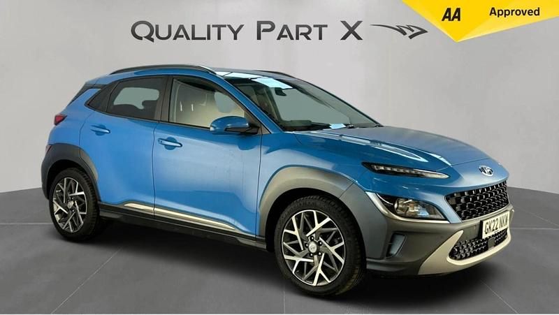 Blue Used 2022 Hyundai Kona Premium SUV | £15,940 (Good price) - Image 1/4