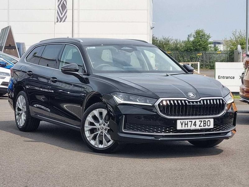 Black Used 2024 Skoda Superb SE L Estate | £31,160 - Image 1/4