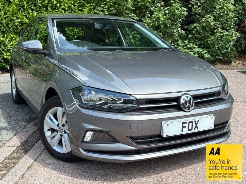 Grey Used 2019 VW Polo SE Hatchback | £11,861 (Fair price) - Image 1/4
