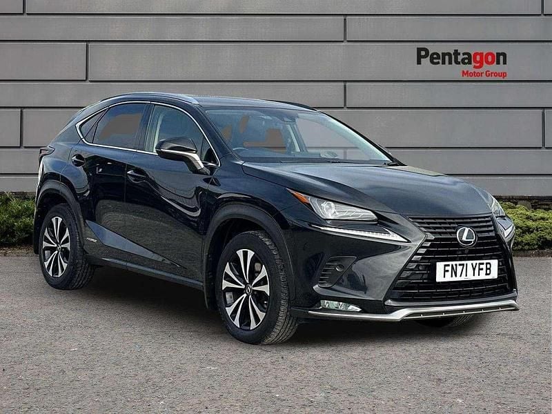 Black Used 2021 Lexus NX300h SUV | £20,995 (Good price) - Image 1/4