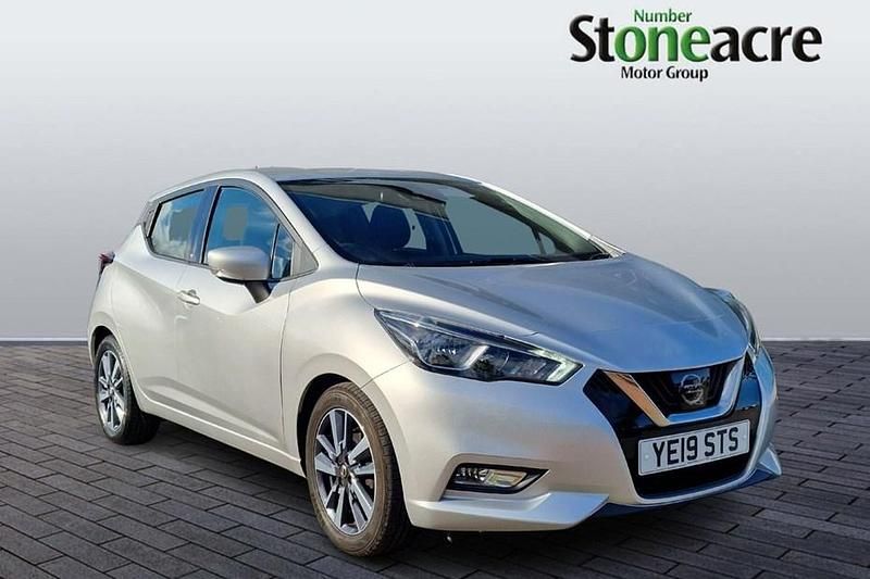 Silver Used 2019 Nissan Micra Acenta Hatchback | £8,250 (Fair price) - Image 1/1