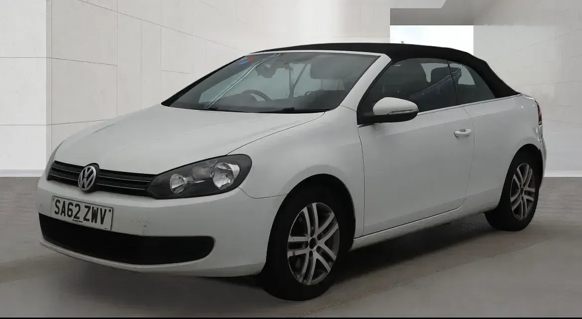 Usado VW Golf Cabriolet S 2012 Branco Cabrios