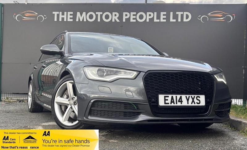 Grey Used 2014 Audi A6 Black Edition Estate | £11,995 (Expensive) - Image 1/4