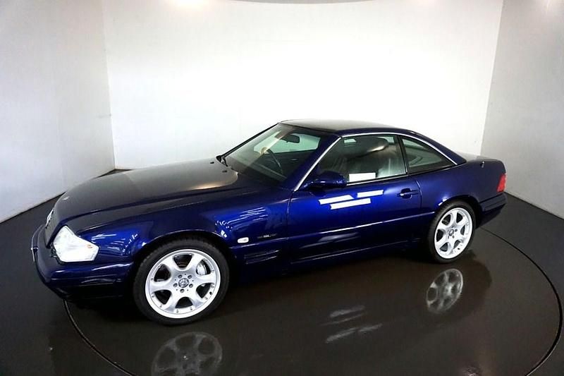 Used Mercedes SL320 Edition 221 HP (162 kW) 2000 Blue Cabriolet