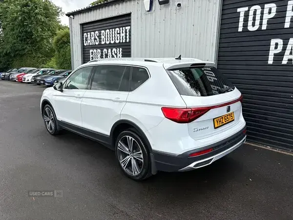 Used Seat Tarraco XCELLENCE Lux 150 HP (110 kW) 2022 White SUV