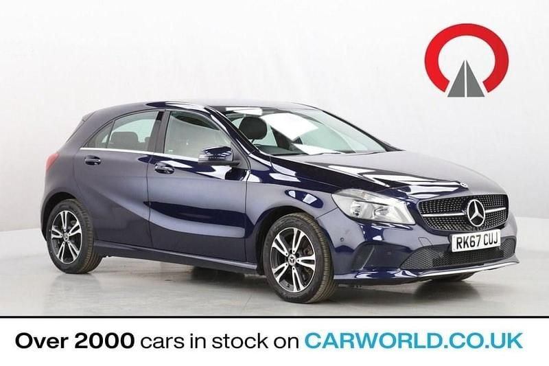 Used Mercedes A160 Executive 102 HP (75 kW) 2017 Blue Hatchback