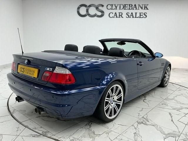Begagnad BMW M3 Cabriolet 343 HK (252 kW) 2003 Blå Cab