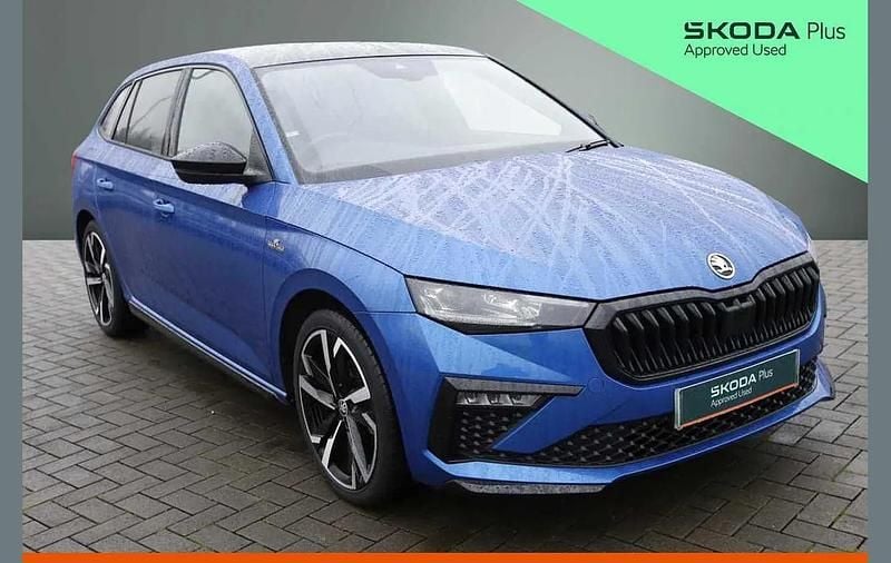 Used Skoda Scala Monte Carlo 113 HP (83 kW) 2024 Race blue metallic Hatchback