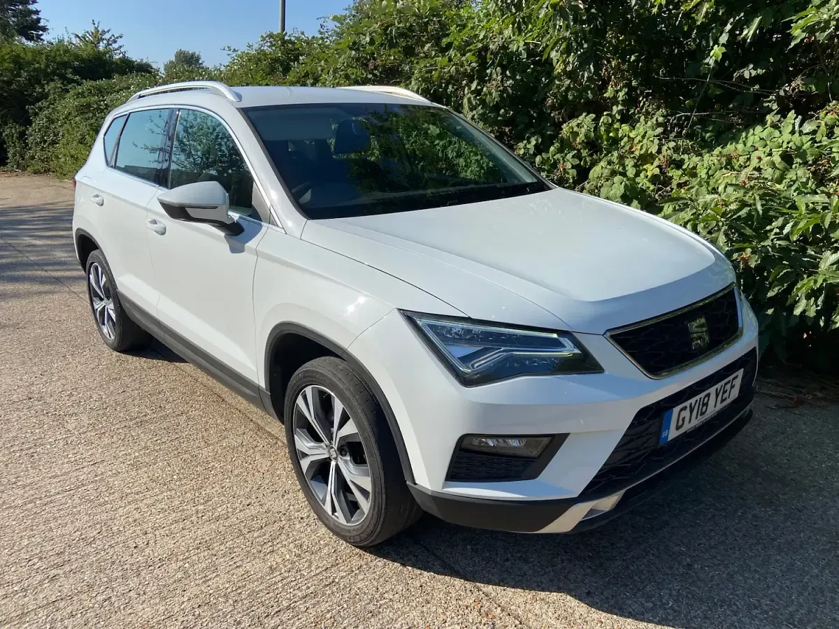 Used Seat Ateca Ecomotive 115 HP (84 kW) 2018 White SUV