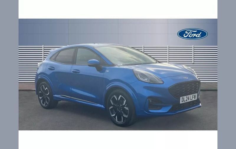 Blue Used 2024 Ford Puma ST-Line X SUV | £18,597 (Fair price) - Image 1/4