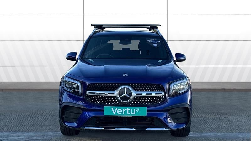 Used Mercedes GLB200 AMG line 163 HP (119 kW) 2022 Blue SUV