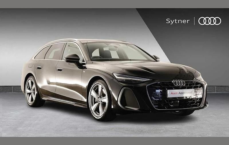 Used Audi A6 S-Line 200 HP (147 kW) 2025 Black Estate