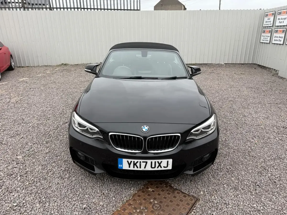 Used BMW 225 M Sport 224 HP (164 kW) 2017 Black Cabriolet