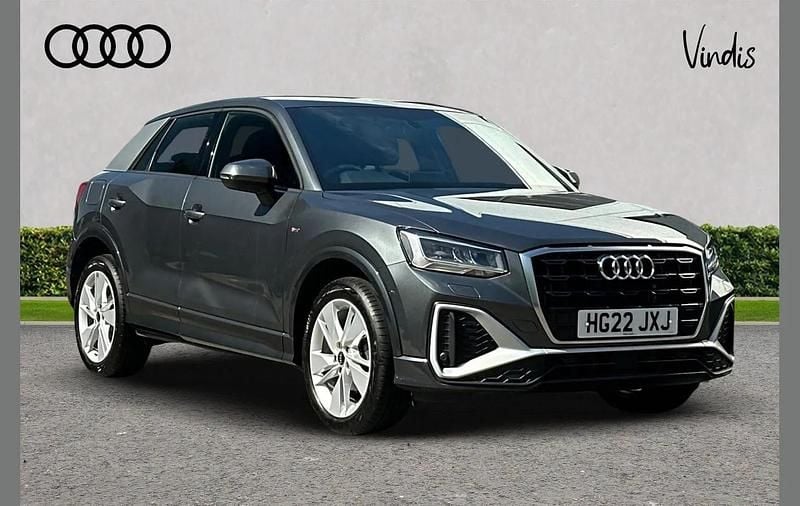 Grey Used 2022 Audi Q2 S-Line SUV | £23,274 (Fair price) - Image 1/3