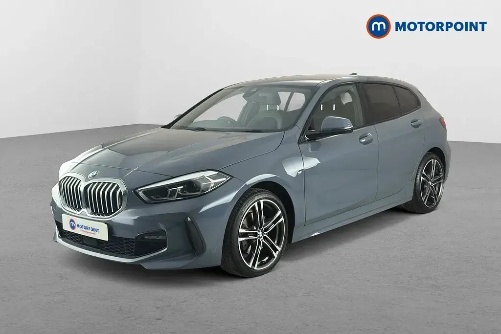 Used BMW 118 M Sport 136 HP (100 kW) 2023 Blue Hatchback