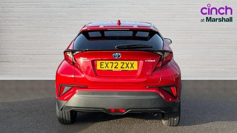 Used Toyota C-HR Design 122 HP (89 kW) 2022 Red SUV