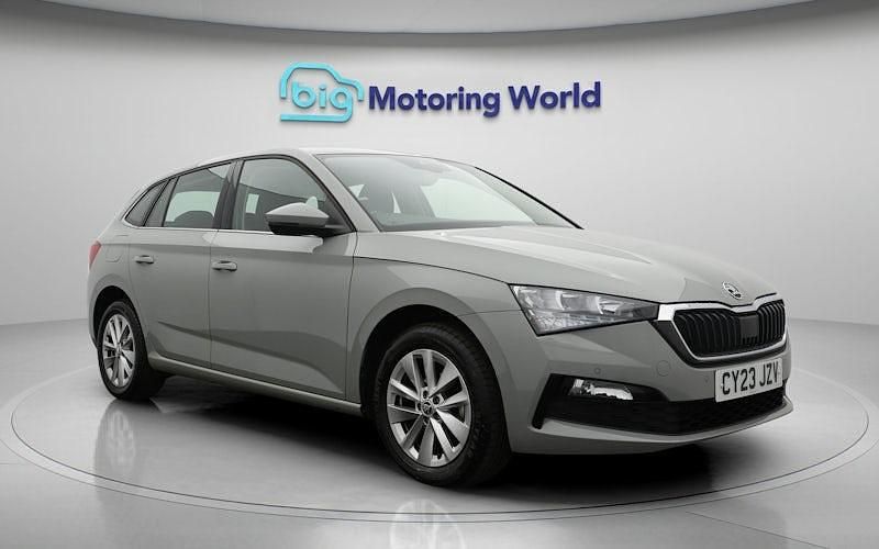 Used Skoda Scala SE Technology 95 HP (69 kW) 2023 Grey Hatchback