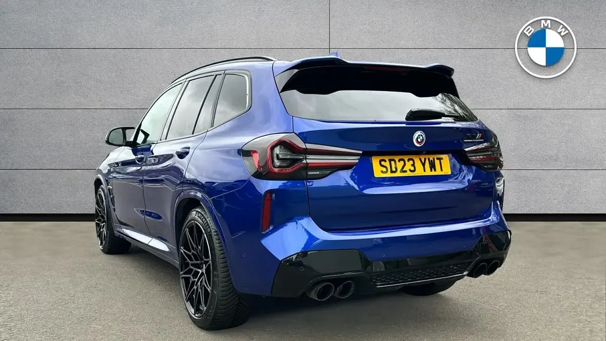Begagnad BMW X3 M Competition Edition 510 HK (375 kW) 2023 Blå SUV