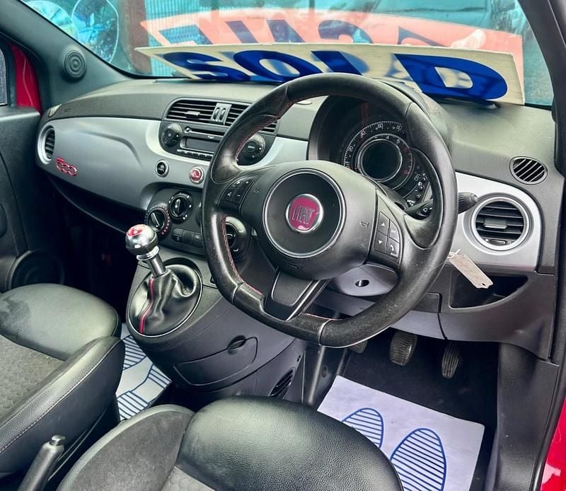 Used Fiat 500 S 69 HP (50 kW) 2013 Red Hatchback